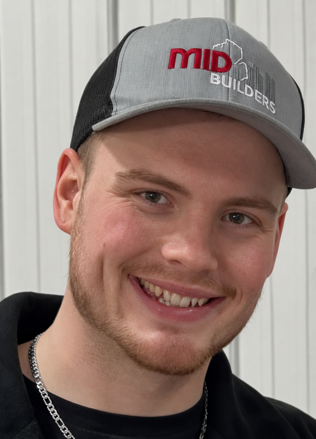 Brady Martin Wrege smiling